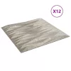  Fali panelek 12 pcs Kő Beton 50 x 50 cm XPS Hab