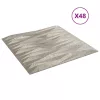  Fali panelek 48 pcs Kő Beton 50 x 50 cm XPS Hab