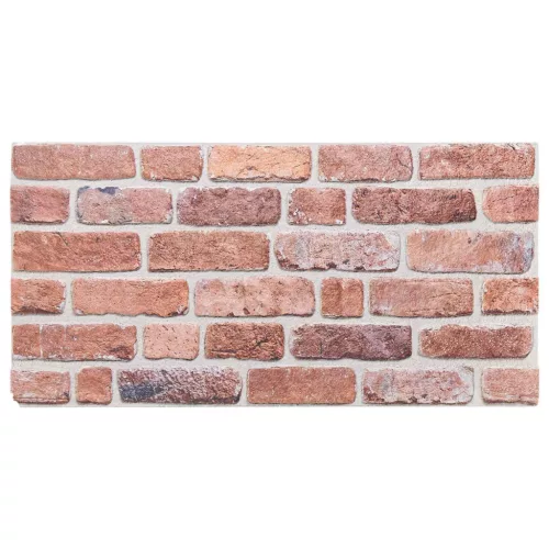  Fali panelek 10 pcs Piros 100 x 50 cm EPS Hab