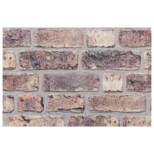  Fali panelek 10 pcs Sötét Barna 100 x 50 cm EPS Hab