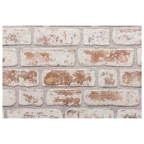  Fali panelek 10 pcs Piros és Fehér 100 x 50 cm EPS Hab