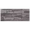  Fali panelek 10 pcs Antracit 100 x 25 cm EPS Hab