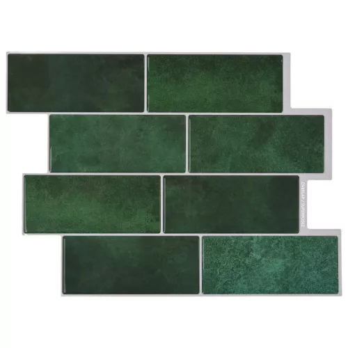  Metrócsempe 50 pcs Sötétzöld 29 x 21 cm Poliuretán és PET