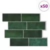 Metrócsempe 50 pcs Sötétzöld 29 x 21 cm Poliuretán és PET
