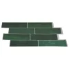  Metrócsempe 50 pcs Sötétzöld 29 x 21 cm Poliuretán és PET