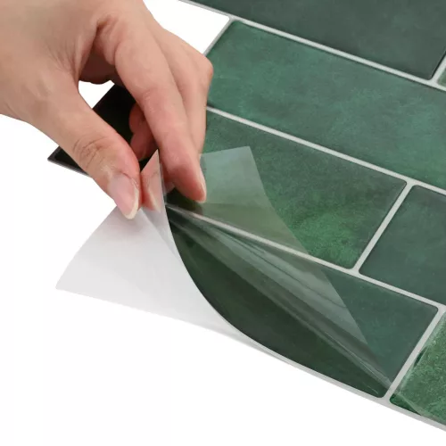 Metrócsempe 50 pcs Sötétzöld 29 x 21 cm Poliuretán és PET