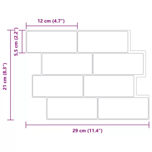 Metrócsempe 50 pcs Sötétzöld 29 x 21 cm Poliuretán és PET