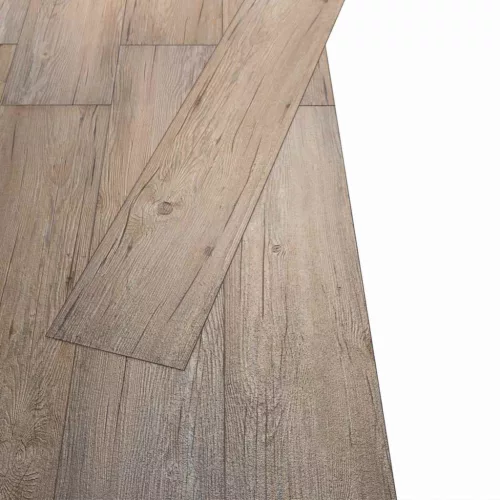  Padlódeszkák 18 pcs Barna 5,26 m² PVC