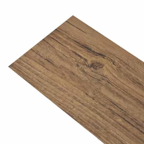  Padlódeszkák 36 pcs Walnut barna 5,02 m² PVC