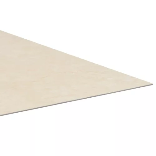  Padlódeszkák 55 pcs Bézs 5,11 m² PVC