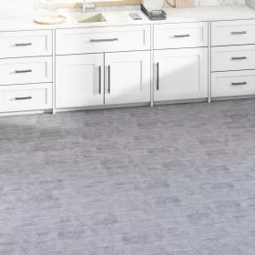  Padlódeszkák 36 pcs Szürke Cement 5,02 m² PVC