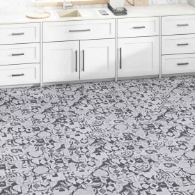  Padlódeszkák 36 pcs Szürke 5,02 m² PVC