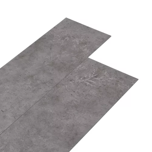  Padlódeszkák 36 pcs Beton Szürke 5,02 m² PVC