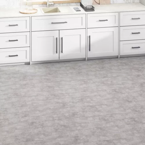  Padlódeszkák 36 pcs Föld Szürke 5,02 m² PVC