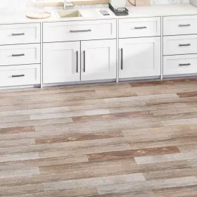  Padlódeszkák 36 pcs Barna 5,02 m² PVC