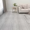  Padlódeszkák 55 pcs Szürke 5,11 m² PVC