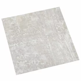   Öntapadós Padló Panelek 30,5 x 30,5 cm 20 pcs PVC Világosszürke