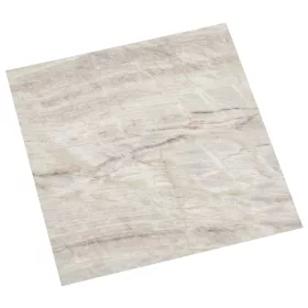  Öntapadós Padló Panelek 30,5 x 30,5 cm 20 pcs PVC Bézs