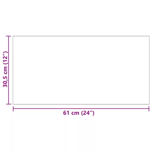  Öntapadós PVC Padló Deszkák 30,5 x 61 cm 28 pcs PVC