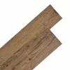  Padlódeszkák 18 pcs Walnut barna 2,51 m² PVC