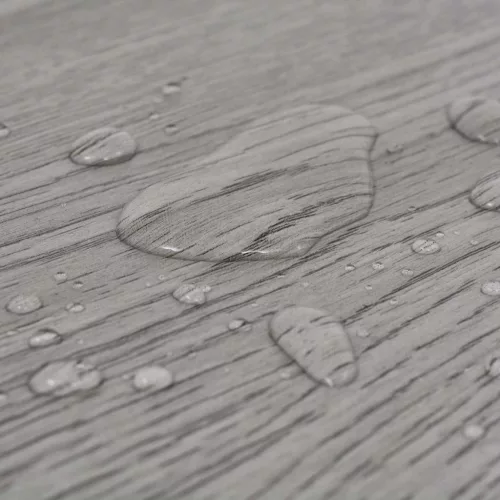  Padlódeszkák 18 pcs Sötétszürke 2,51 m² PVC