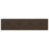  Fali Fejtámla 12 pcs Barna 60 x 15 cm Műbőr