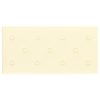  Fali Fejtámla 12 pcs Krém 60 x 30 cm Műbőr