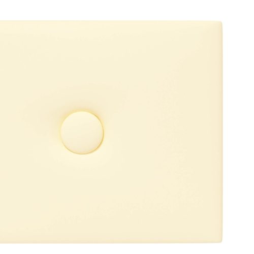  Fali Fejtámla 12 pcs Krém 90 x 15 cm Műbőr
