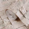  3D Kő Tapéta Bézs 10 x 0,53 m Nem Szőtt Szövet