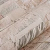  3D Kő Tapéta Bézs 10 x 0,53 m Nem Szőtt Szövet