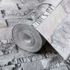  3D Kő Tapéta Szürke 10 x 0,53 m Nem Szőtt Szövet
