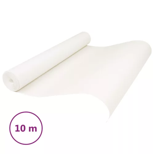  3D szilárd tapéta Csíkos Krémfehér 10 x 0,53 m Nem Szőtt Szövet