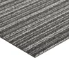  Szőnyeg 20 pcs Csíkozott antracitszürke 50 x 50 cm