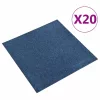  Szőnyeg 20 pcs Sötét kék 50 x 50 cm 100% Polipropilén