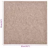  Szőnyeg 20 pcs Bézs 50 x 50 cm 100% Polipropilén