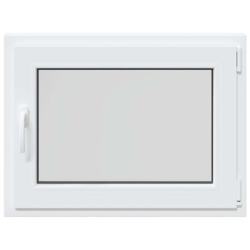 Pinceablak RISOR Fehér 80 x 50 cm PVC és Üveg