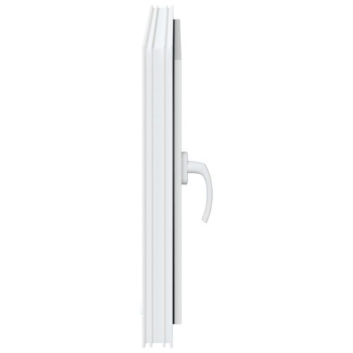 Pinceablak RISOR Fehér 80 x 60 cm PVC és Üveg