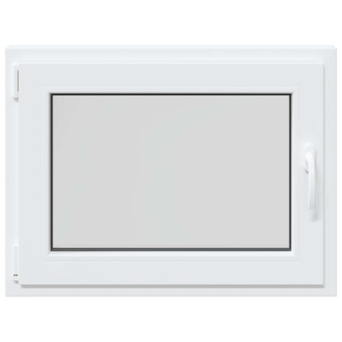 Pinceablak RISOR Fehér 80 x 60 cm PVC és Üveg