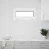  Pinceablak RISOR 80 x 40 cm PVC és Üveg Fehér
