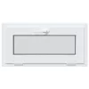  Pinceablak RISOR 80 x 40 cm PVC és Üveg Fehér