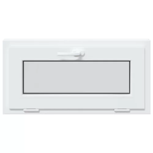  Pinceablak RISOR 80 x 40 cm PVC és Üveg Fehér