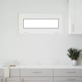  Pinceablak RISOR 90 x 40 cm PVC és Üveg Fehér