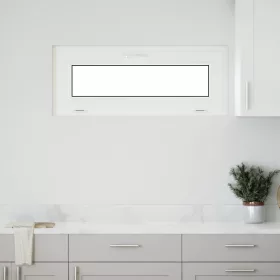  Pinceablak RISOR 100 x 40 cm PVC és Üveg Fehér