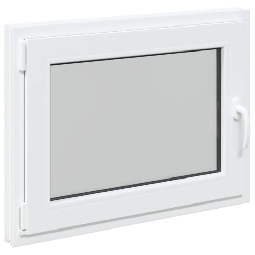 Pinceablak RISOR Fehér 80 x 50 cm PVC és Üveg