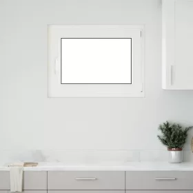 Pinceablak RISOR Fehér 80 x 60 cm PVC és Üveg