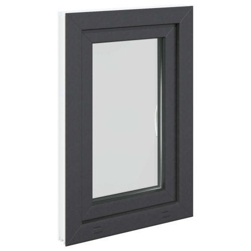 Pinceablak RISOR Antracit 50 x 75 cm PVC és Üveg