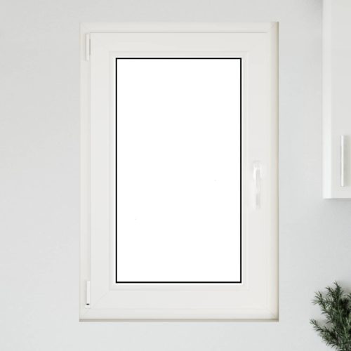 Pinceablak RISOR Antracit 60 x 90 cm PVC és Üveg