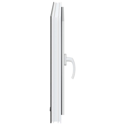 Pinceablak RISOR Antracit 80 x 60 cm PVC és Üveg