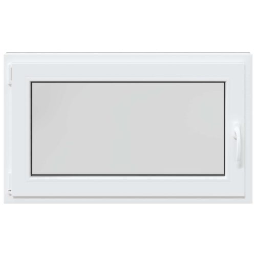 Pinceablak RISOR Antracit 100 x 70 cm PVC és Üveg