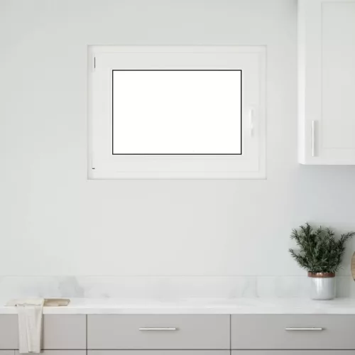 Pinceablak RISOR Antracit 80 x 70 cm PVC és Üveg